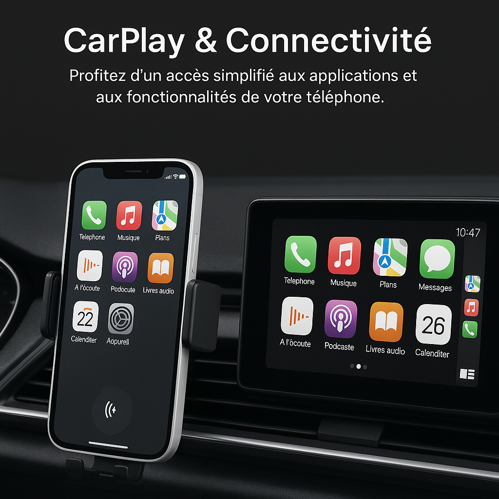 carplay & connectivite