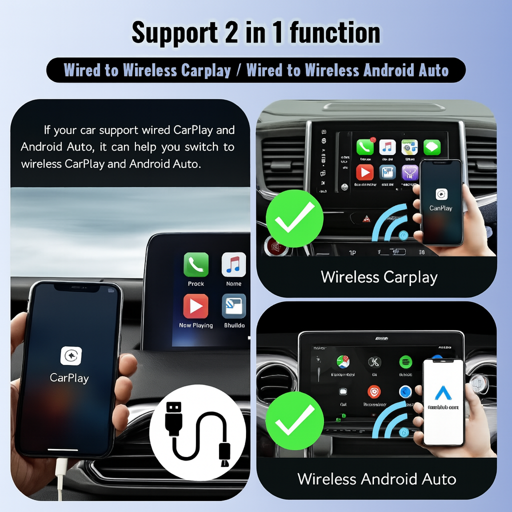 convertisseur CarPlay WiFi