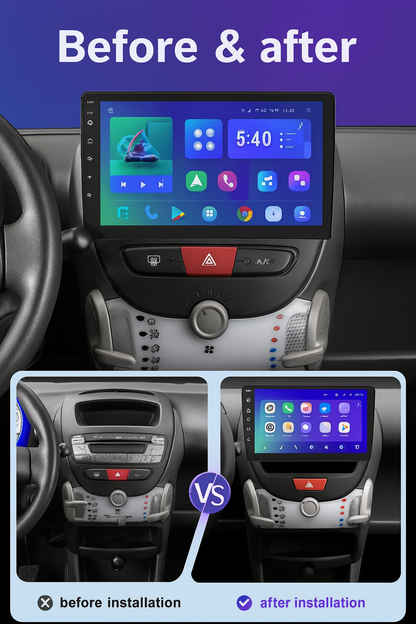 poste radio Android pour Aygo